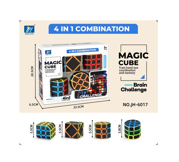 Original JiehuiToys® MAGIC CUBE - ​ 4in1 Set