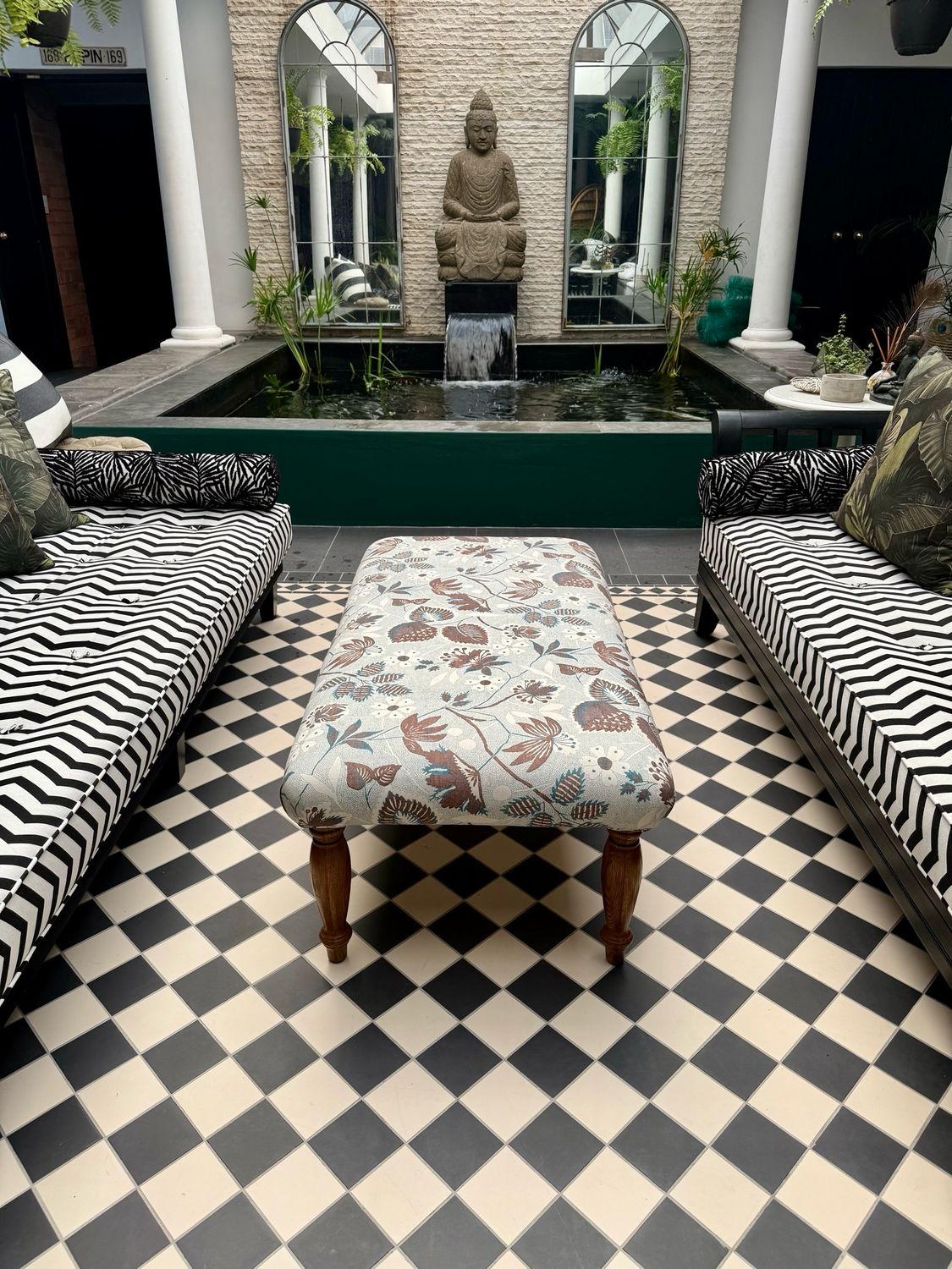 Petal Rest Ottoman