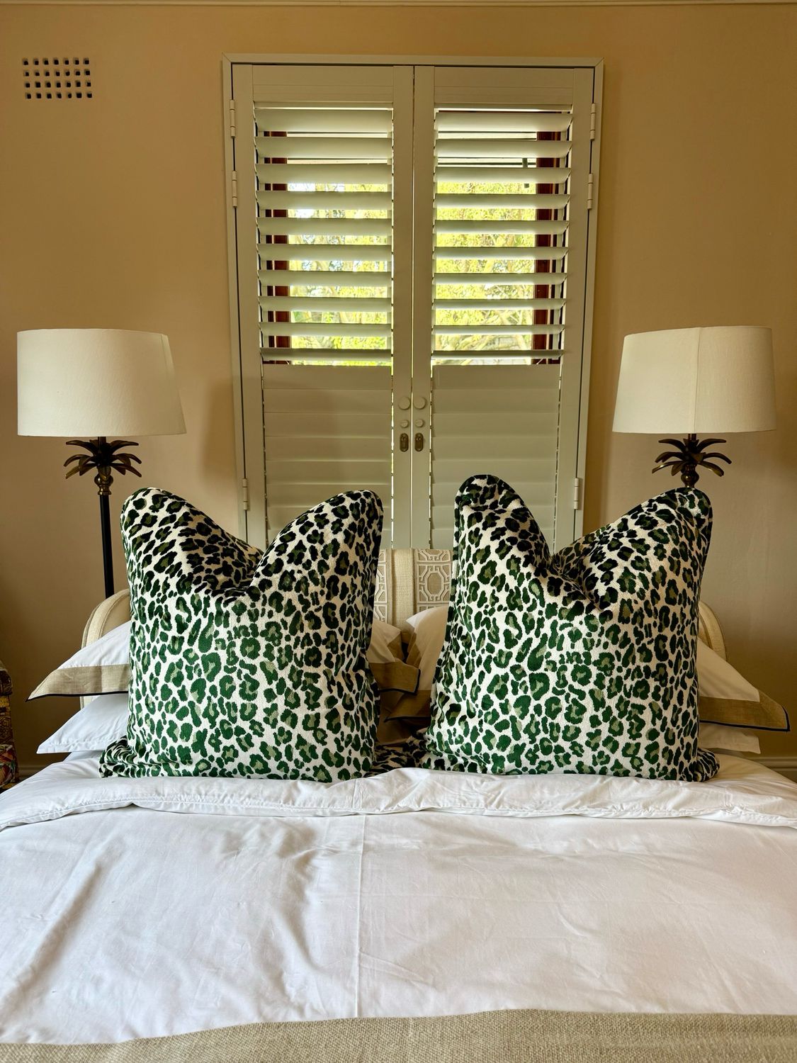 Leopard Moss Scatter Cushions Covers