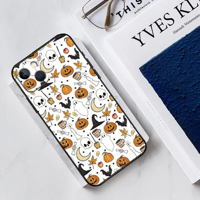 Fall/Halloween-themed phone case