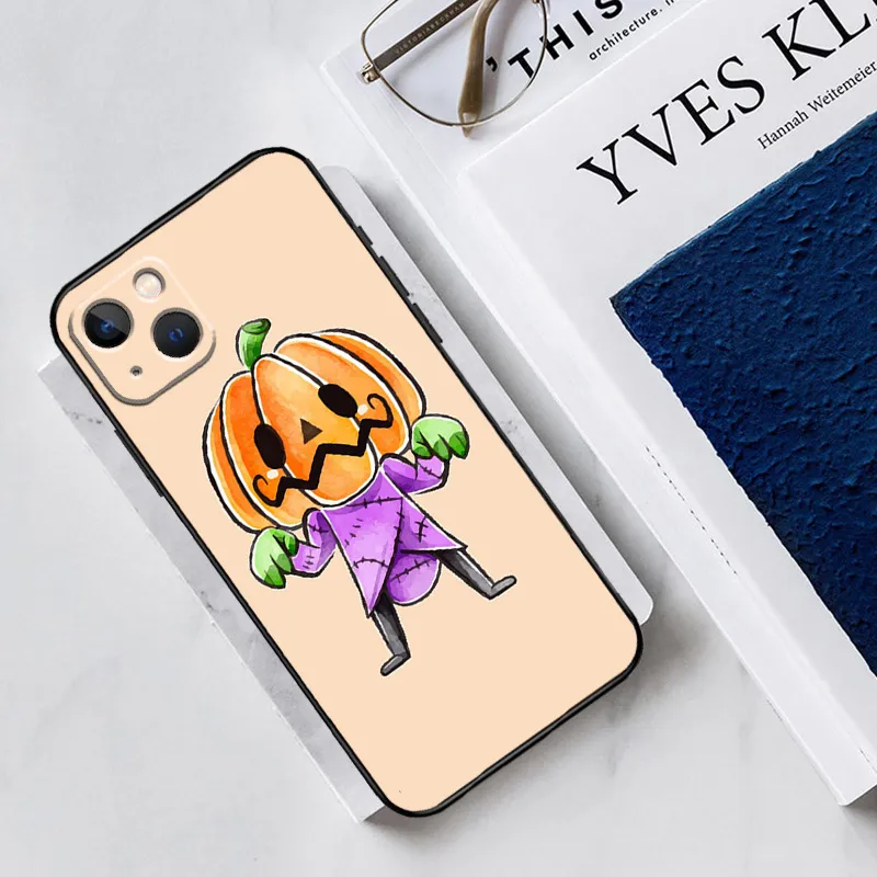 Spooky innocent pumpkin case.