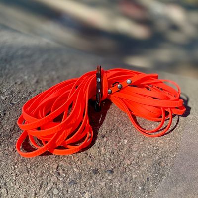 Linka dla większego psa - Pomarańczowy