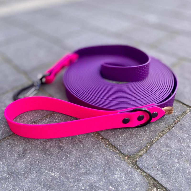 Linka dla większego psa - Fioletowy