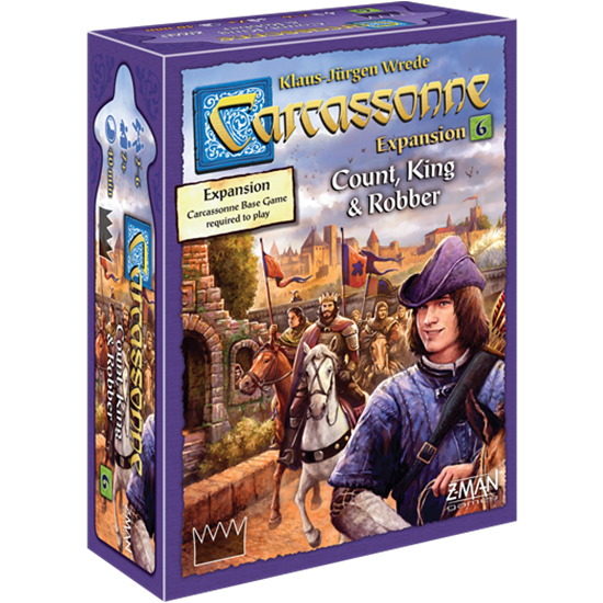 Carcassonne: Expansion 6 - Count, King and Robber