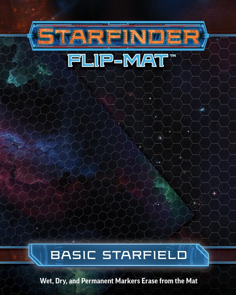Starfinder Flip-Mat: Basic Starfield Starfinder Flip-Mat: Basic Starfield
