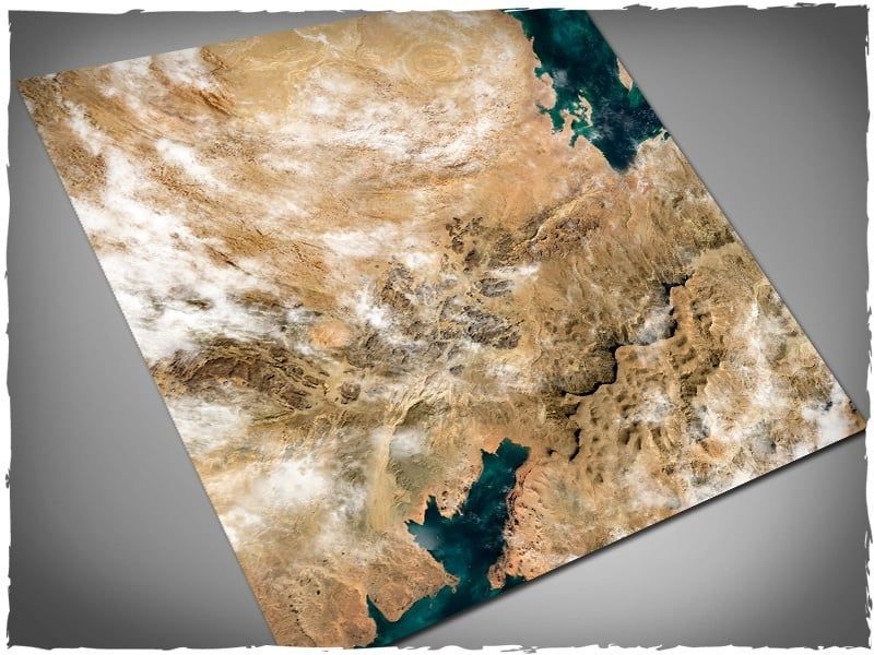 4x4 Mousepad Mat - Orbital Dunes (Deep Cut Studios)