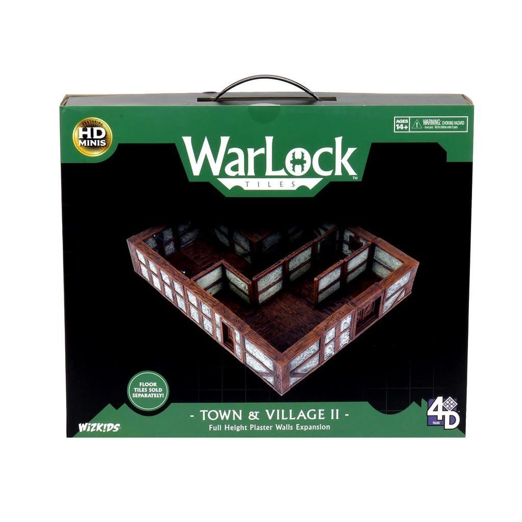WarLock Tiles: Town & Village II Expansion - Full Height Walls WarLock Tiles: Town & Village II Expansion - Full Height Walls