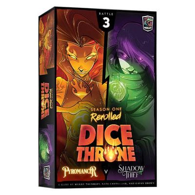Dice Throne: Season One Box Three - Pyromancer v Shadow Thief