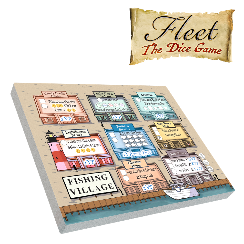 Fleet: The Dice Game - Dicey Waters Expansion Fleet: The Dice Game - Dicey Waters Expansion