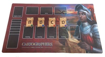 Cartographers: Playmat (Red)
