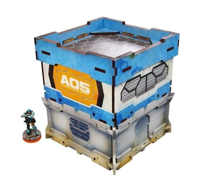 District 5 Guardhouse - , Color: Blue