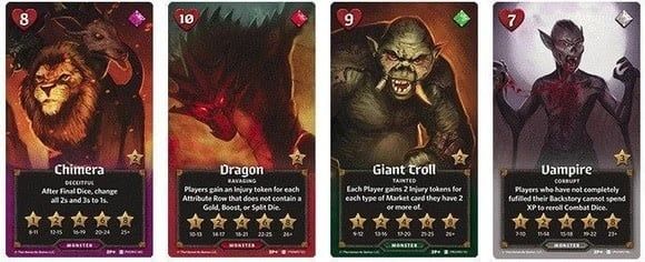 Roll Player: Lenticular Monster Cards