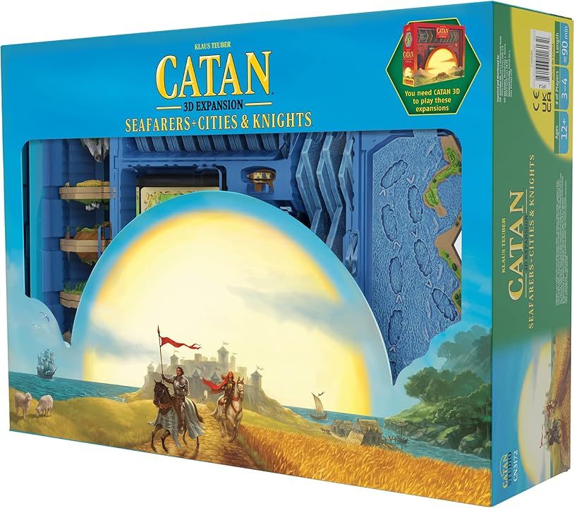 Catan - 3D Edition: Seafarers and Cities & Knights Expansion Catan - 3D Edition: Seafarers and Cities & Knights Expansion