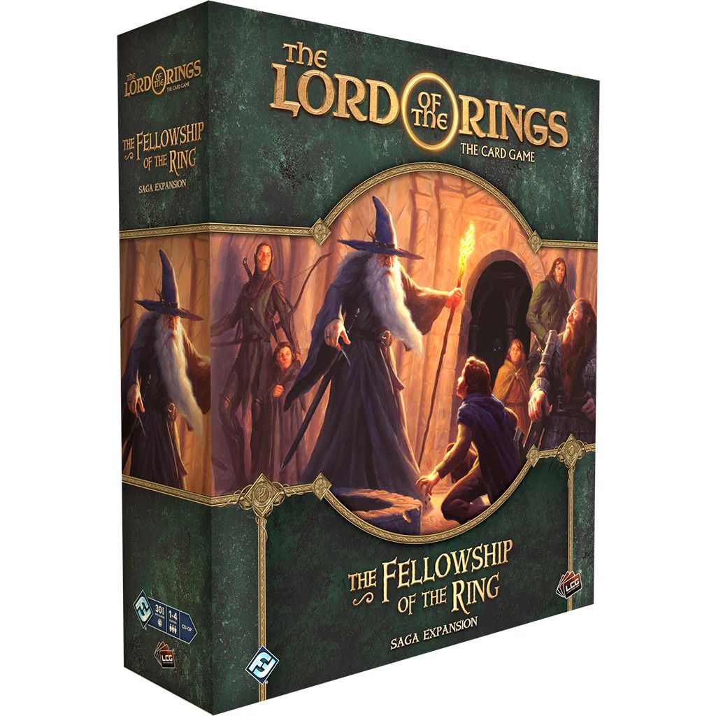 The Lord of the Rings LCG: Saga Expansion - The Fellowship of the Ring The Lord of the Rings LCG: Saga Expansion - The Fellowship of the Ring