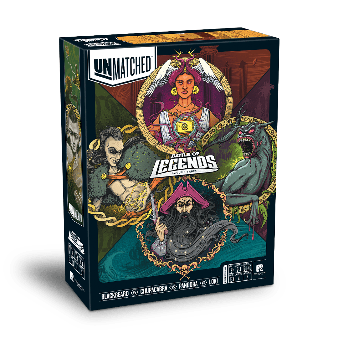 Unmatched: Battle of Legends Volume 3