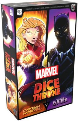 Dice Throne: Marvel - 2-Hero Box 1- Captain Marvel & Black Panther Dice Throne: Marvel - 2-Hero Box 1- Captain Marvel & Black Panther