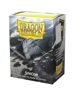 Dragon Shield: Matte Dual - Snow
