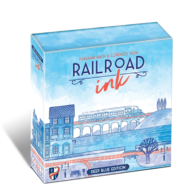 Railroad Ink: Deep Blue