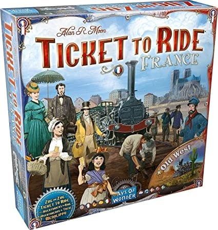 Ticket to Ride: France and Old West Map Collection 6