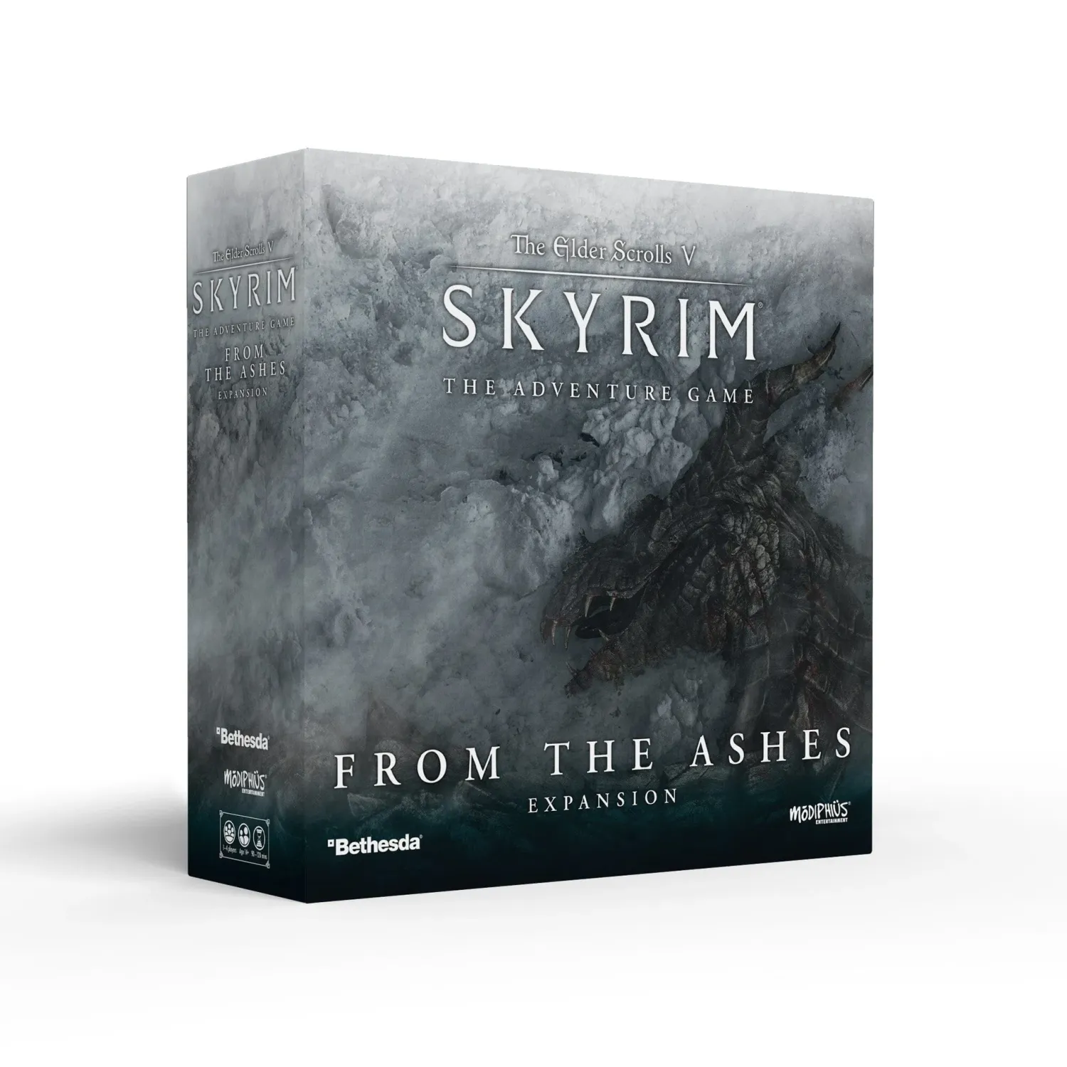 The Elder Scrolls: Skyrim Adventure Board Game From the Ashes Expansion