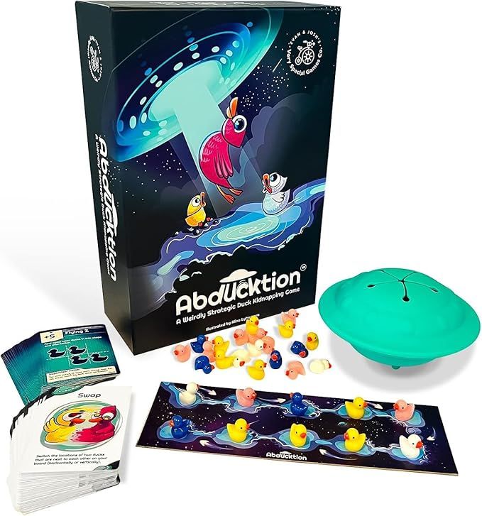 Abducktion: A Weirdly Strategic Duck Kidnapping Game