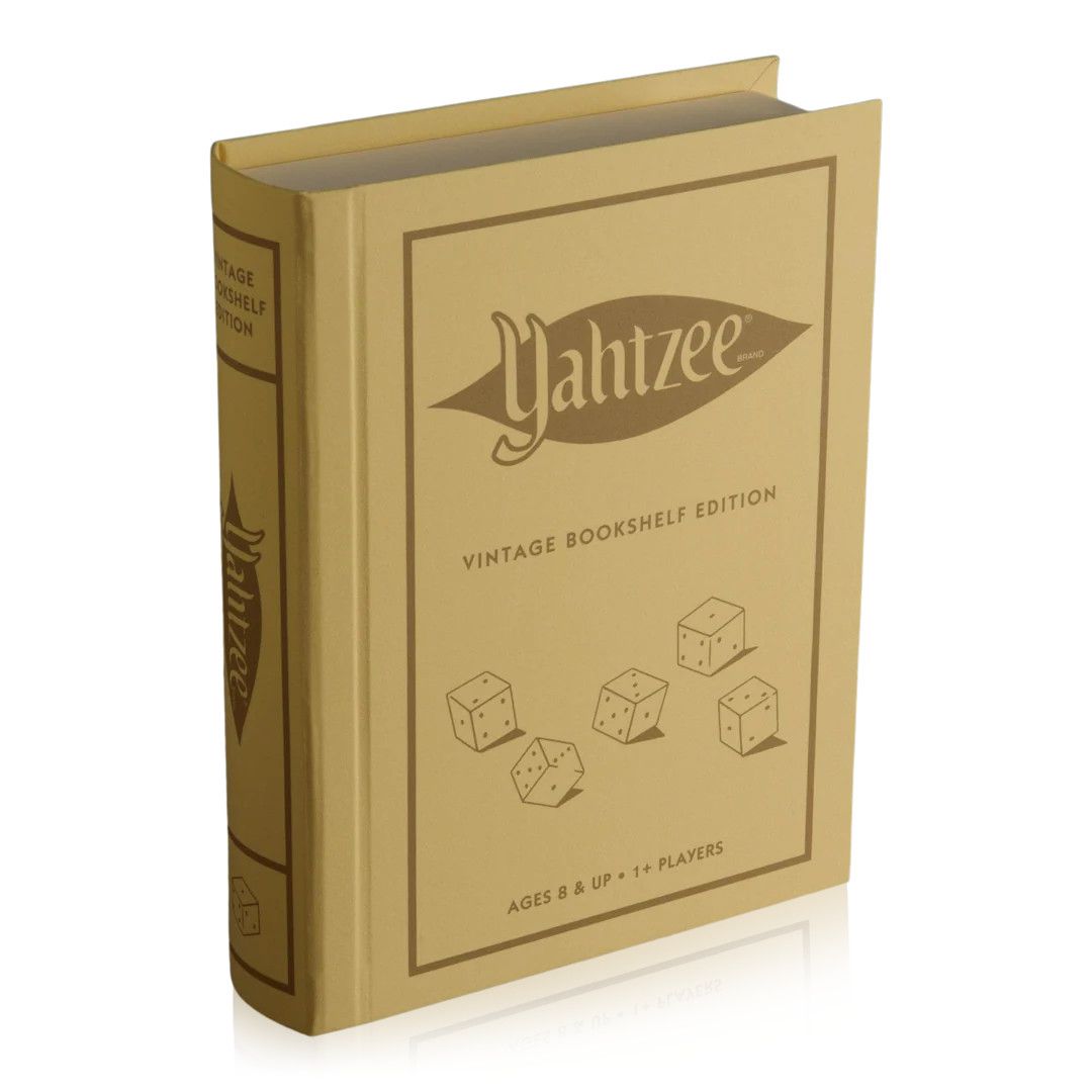 Yahtzee (Vintage Bookshelf Edition)
