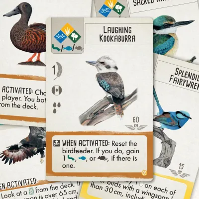 Wingspan: Vision-Friendly Cards: Oceania Expansion Wingspan: Vision-Friendly Cards: Oceania Expansion