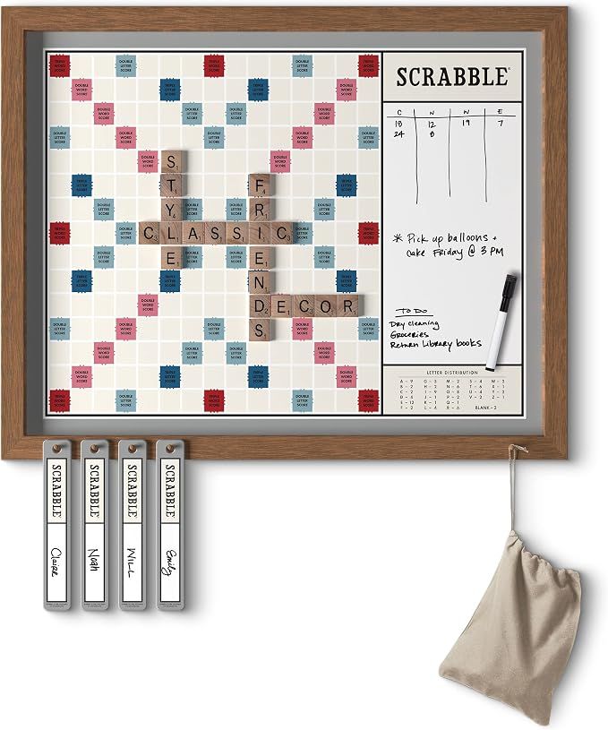 Scrabble (Deluxe Vintage 2-in-1 Wall Edition)