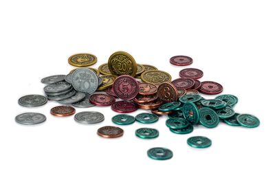 Scythe and Expeditions: Metal Coins Scythe and Expeditions: Metal Coins