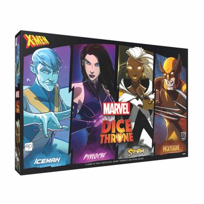 Dice Throne: Marvel - X-Men Box 1 - Iceman, Psylocke, Storm, & Wolverine Dice Throne: Marvel - X-Men Box 1 - Iceman, Psylocke, Storm, & Wolverine