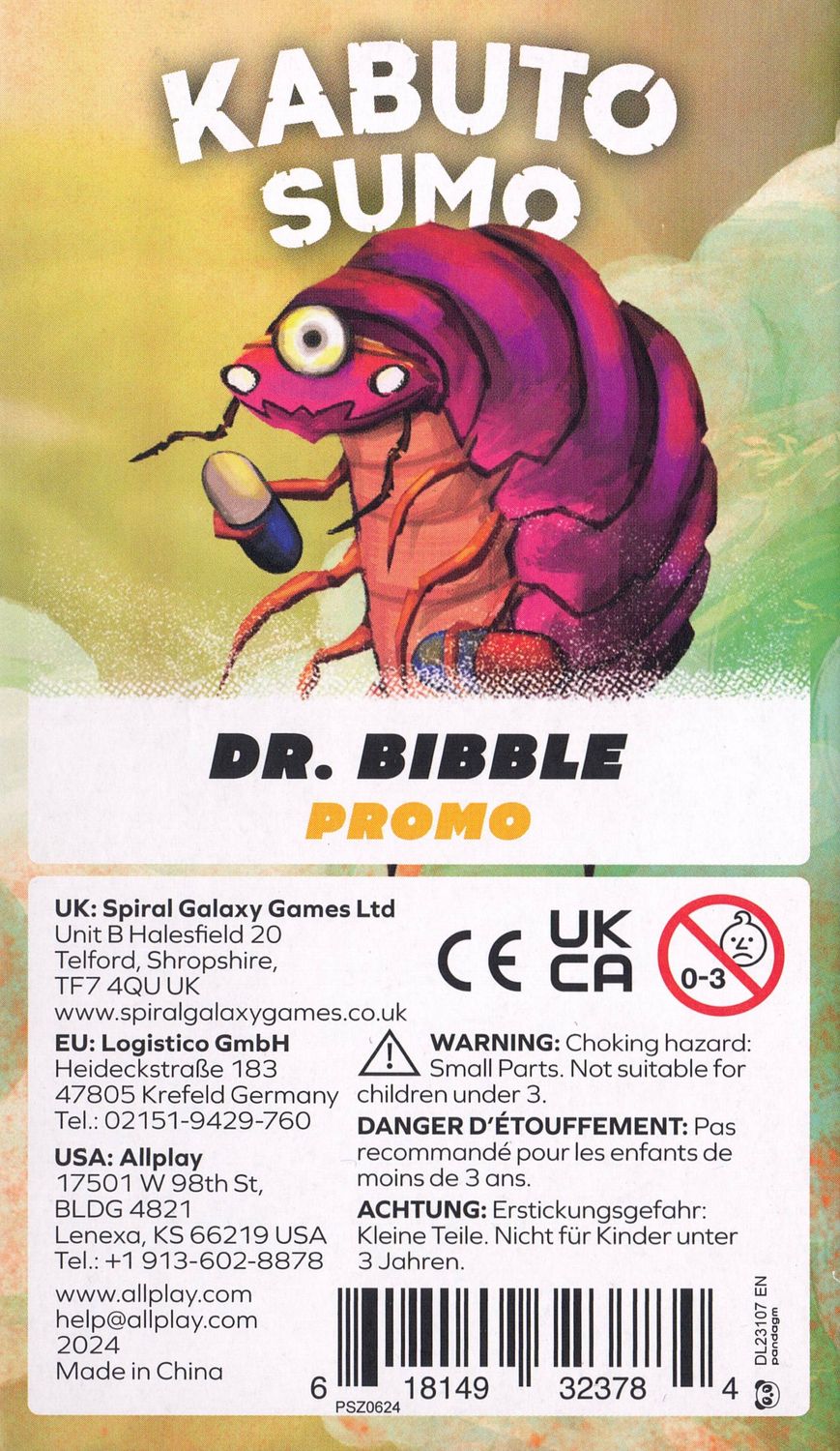 Kabuto Sumo: Dr. Bibble Kabuto Sumo: Dr. Bibble