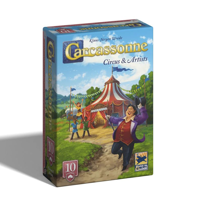 Carcassonne Exp 10: Circus & Artists