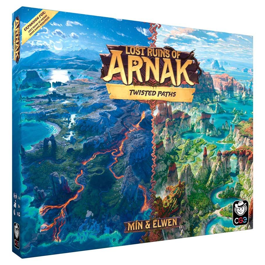 Lost Ruins of Arnak: Twisted Paths Expansion Lost Ruins of Arnak: Twisted Paths Expansion