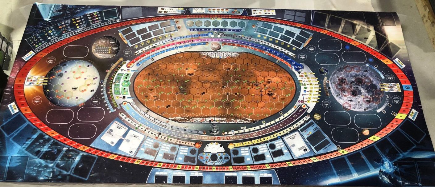 Epic Terraforming Mars Grippy Playmat (30x72)