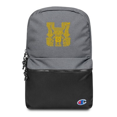 Embroidered Champion Andean Backpack