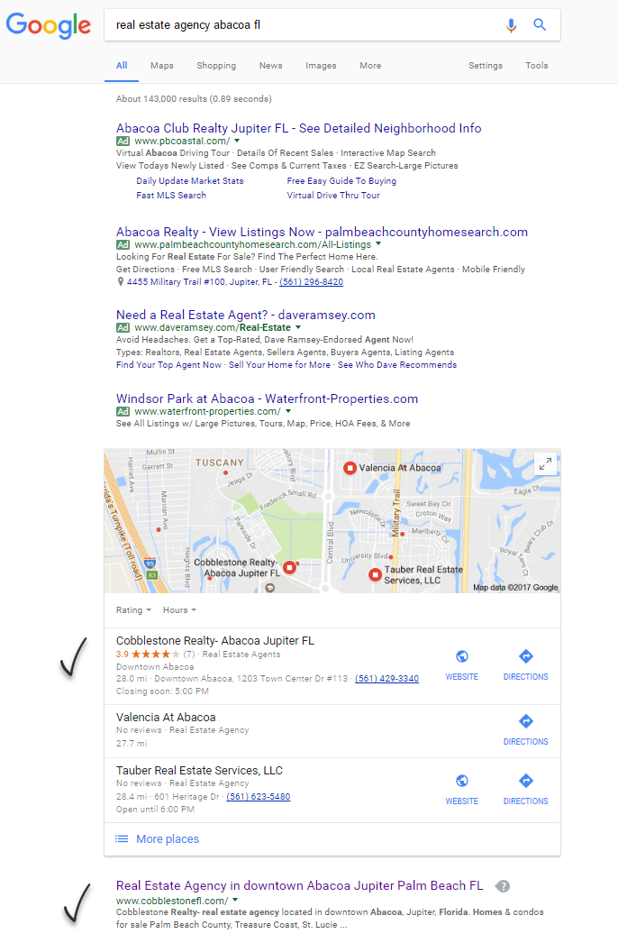 Google My Business Optimization