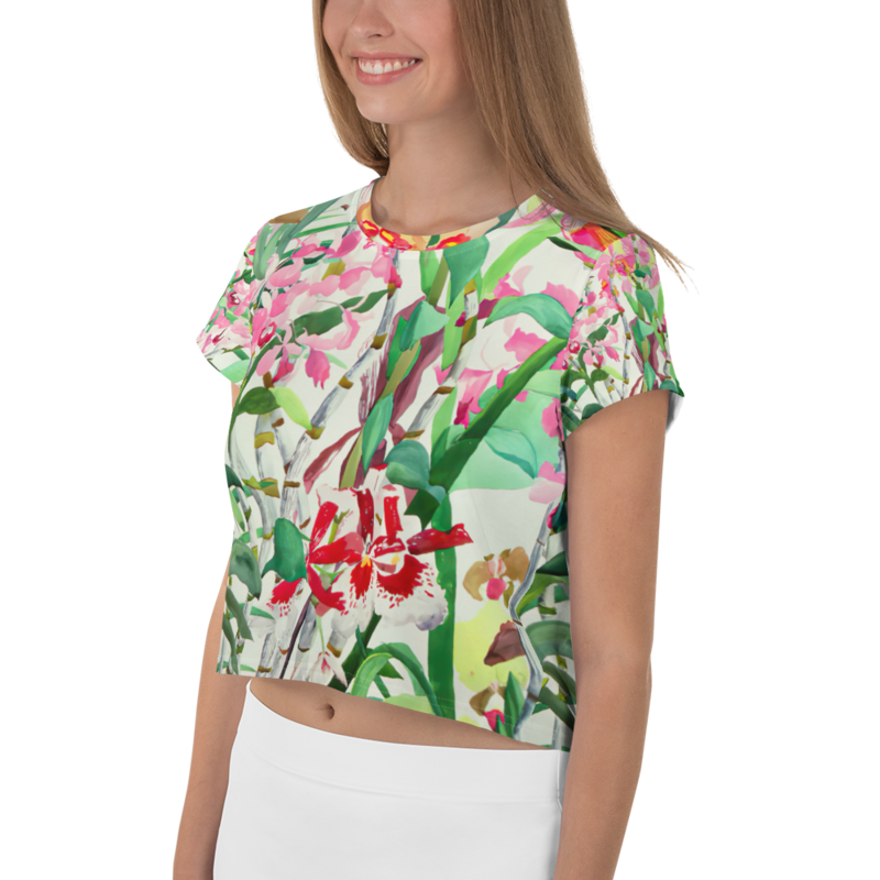 JK All-Over Print Crop Tee Design