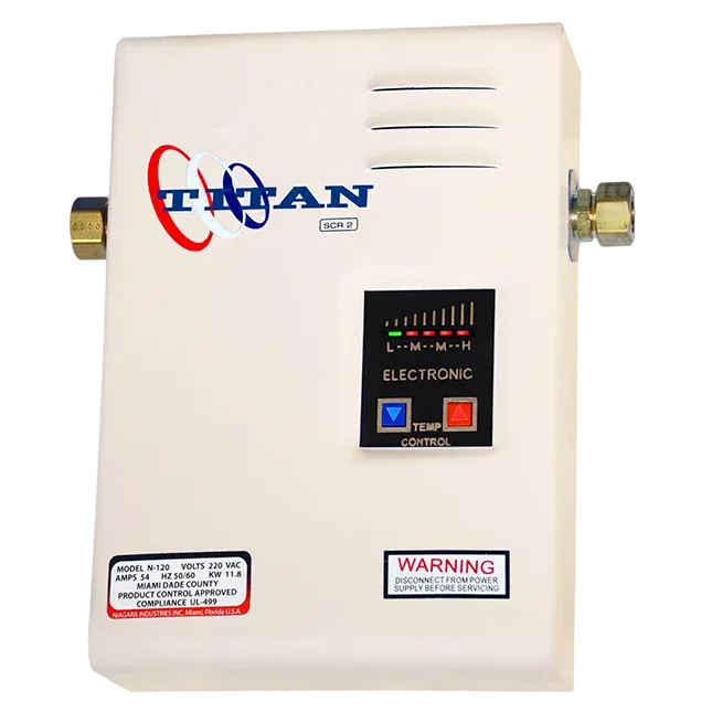 Calentador Titan de Paso Eléctrico