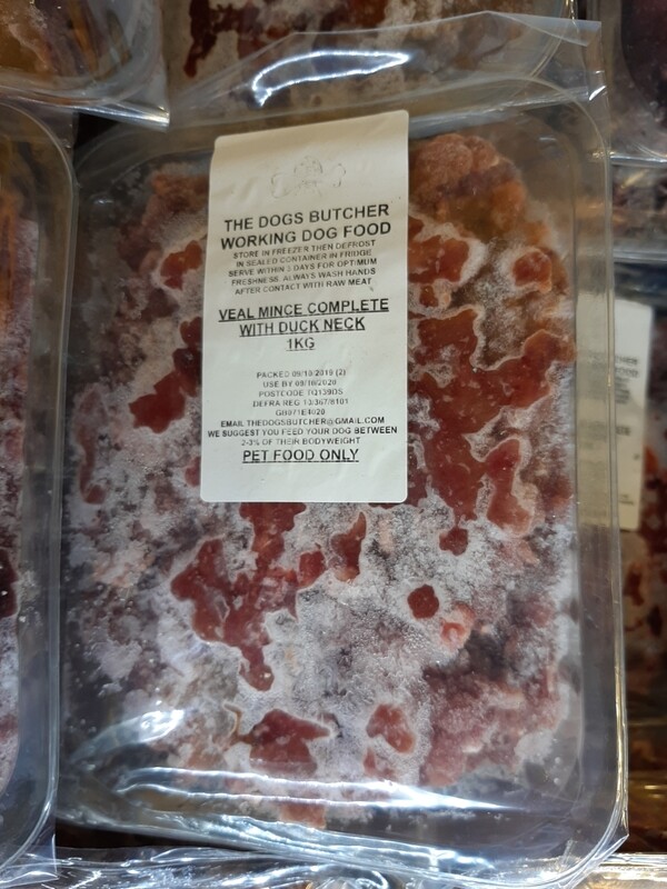butchers raw dog food