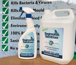 Sagewash 750ml Trigger Spray & 5L refill Sagewash 750ml Trigger Spray & 5L refill