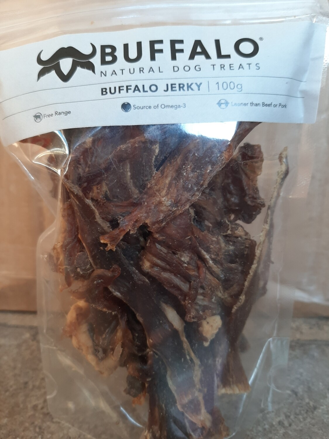 100% Pure Buffalo Jerky 100g 100% Pure Buffalo Jerky 100g