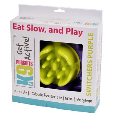 K9 Slow Feeder and Interactive Game Switchers Purple