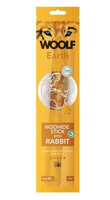 Woolf Earth NOOHIDE XL Stick with Rabbit