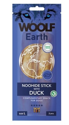 Woolf Earth NOOHIDE L Stick with Duck 2pk