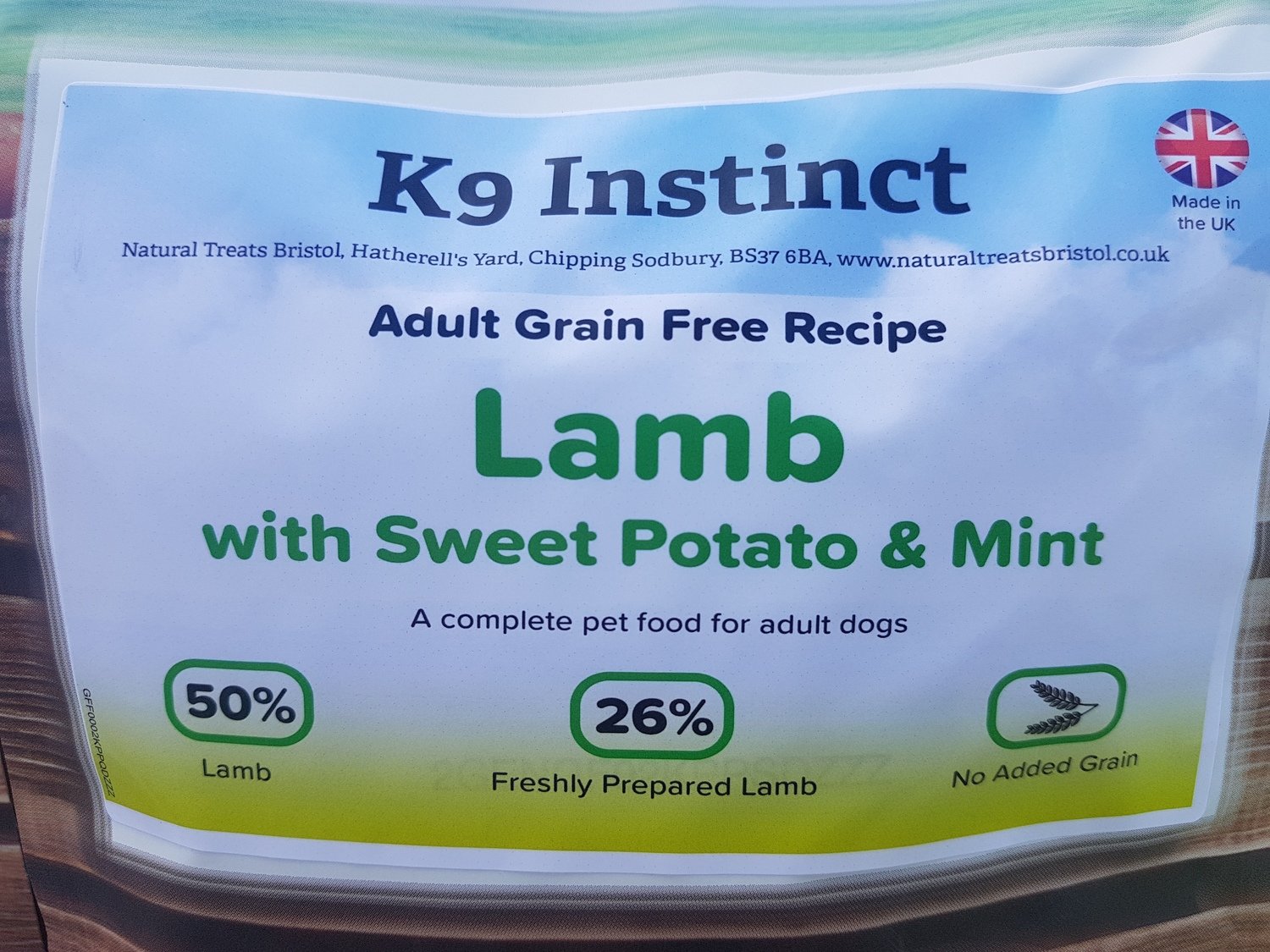 Lamb, Sweet Potato & Mint, Grain Free 15kg Lamb, Sweet Potato & Mint, Grain Free 15kg
