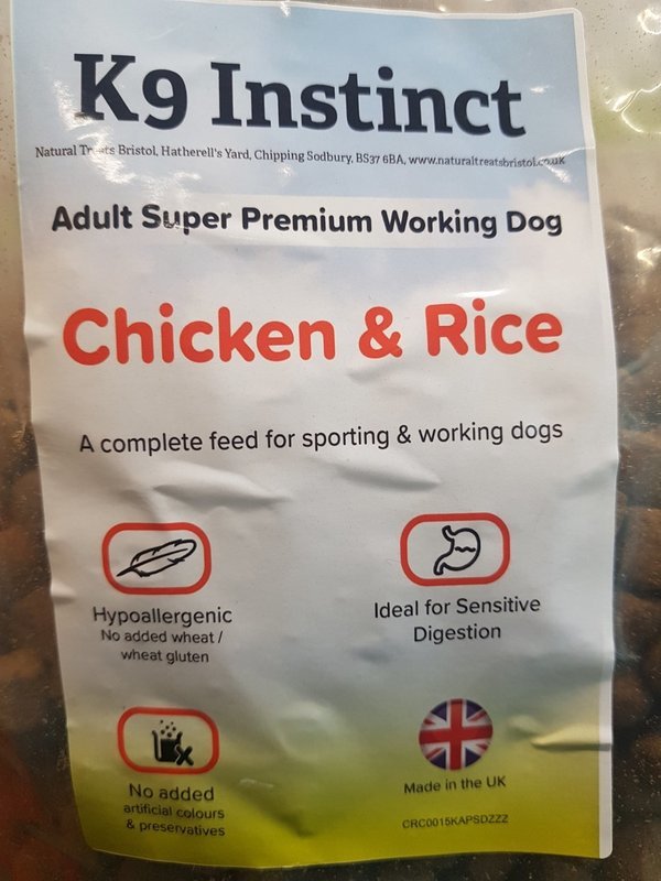 Chicken & Rice, Hypo-allergenic 15kg Chicken & Rice, Hypo-allergenic 15kg
