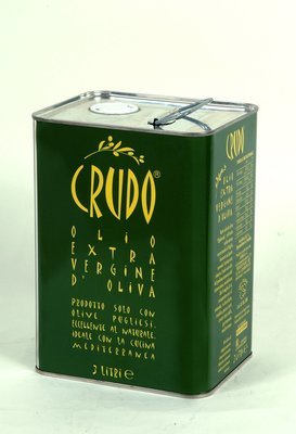 Huile d'olive extra vierge Crudo Schiralli 3 litres