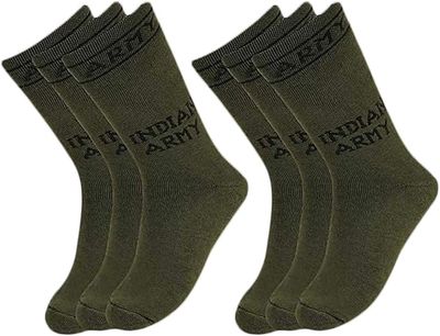 3pc pack indian army full ankle towel socks