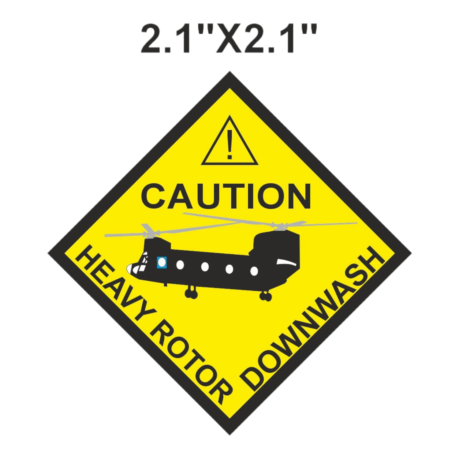 Chinook Caution Arm Silicon Patch