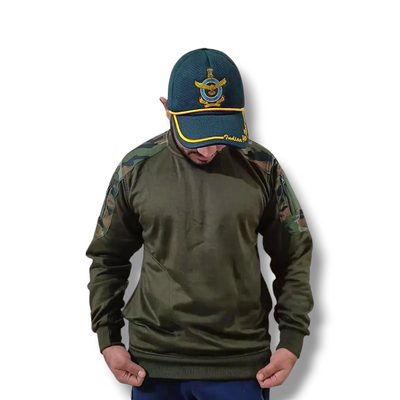 Warrior Garam Round Neck Fleece T shirt 